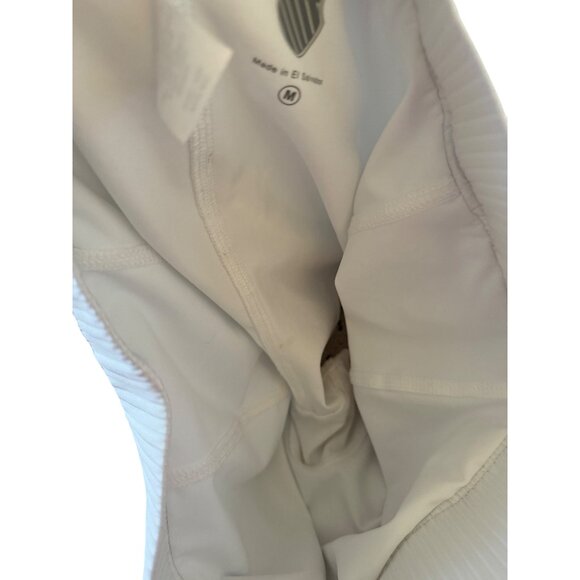 KSWISS White Blue Pleated Tennis Pickleball Skirt Size Medium - Picture 6 of 6